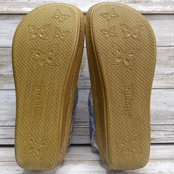 SOLD Alegria Woman’s Lite Kendra Impressionista Leather Sandals Sz EU 39/9.5 - Picture 9 of 9